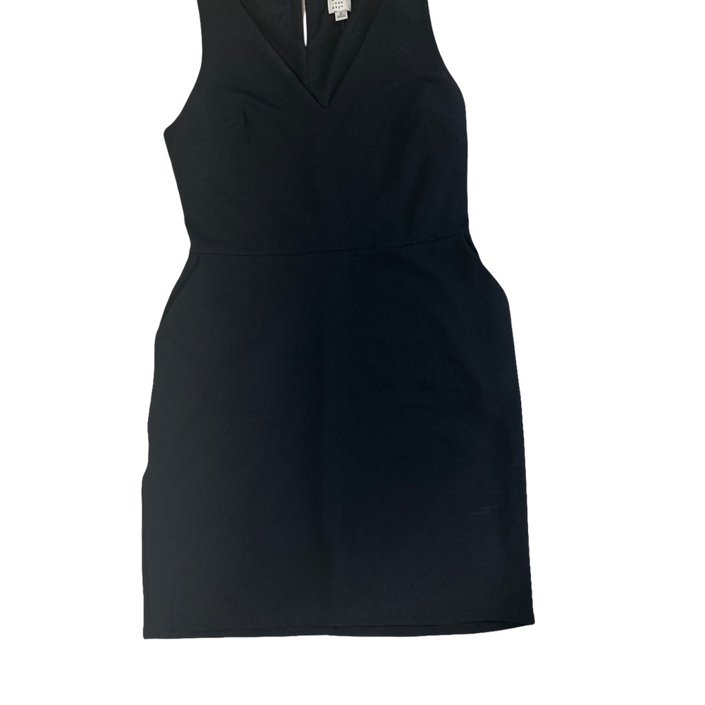 A New Day Black Sheath Mini Dress